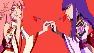 [Genshin Impact / Buku Panduan Anime] Lebih baik mati jika aku kehilanganmu [Tim Narukami]