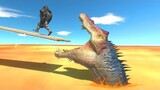 Fall Into Enormous Mouth - Animal Revolt Battle Simulator