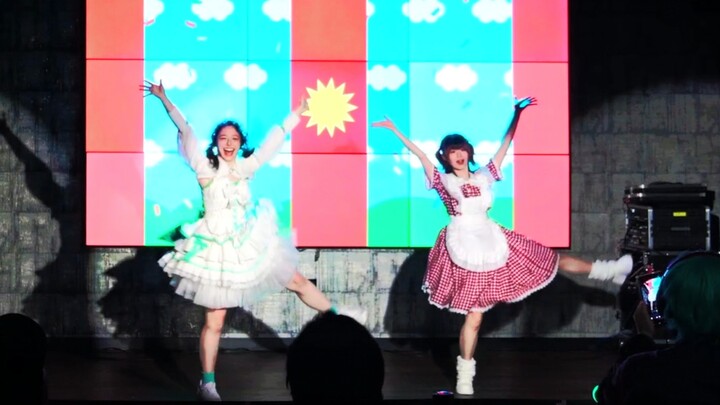 【Pocket x Fruit Nuts】Finally choreographed a hypnotic routine with a background track! [Live-recorde