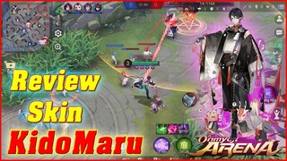 🌸Onmyoji Arena: Review Skin KidoMaru (Quỷ Đồng Hoàn) - Trai Đẹp Hàn Quốc Đi TOP Hành Team Địch Luôn