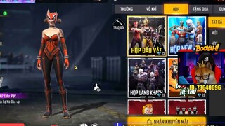 (Free Fire) Test Hộp Đấu Vật Săn Áo Cổ Rùa Trở Lại Giá Rẻ, Garena Chính Thức Fre