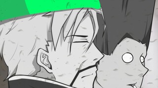 Dad! Father! Be strong!