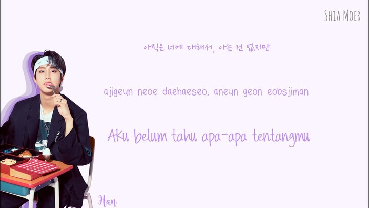 HAN (Stray Kids) - Close [Han/Rom/Ina] Color Coded Lyrics | Lirik Terjemahan Indonesia