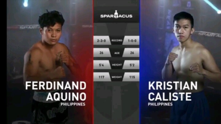 Spartacus MMA: Aquino Vs Caliste