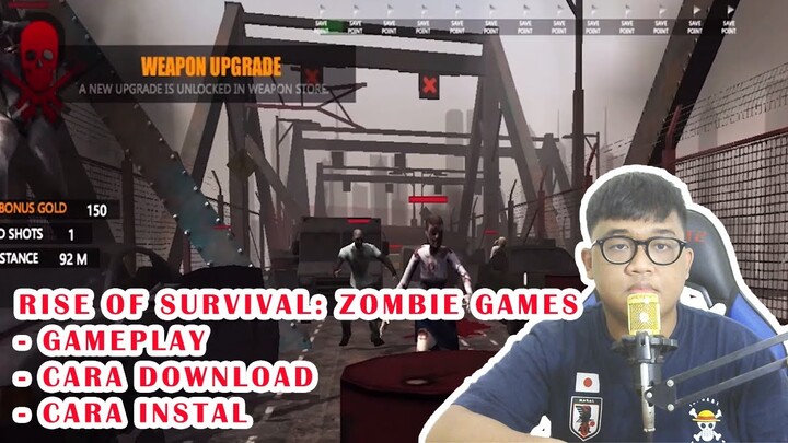 RISE OF SURVIVAL: ZOMBIE GAMES GAMEPLAY,  CARA BERMAIN, CARA DOWNLOAD SEMUA LENGKAP  (Android, iOS)