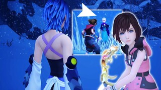 DISNEY'S FROZEN HIGH FRAME RATE SERIES | AQUA MEETS ELSA (NAUGHTY KAIRI) KINGDOM HEARTS 3 PC MOD