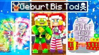 GEBURT bis TOD als WEIHNACHTS ELFEN! ✿ Minecraft