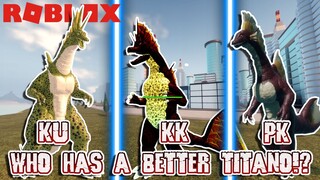 Kaiju Universe, Project Kaiju and Kaiju Kewl || WHO HAS THE BETTER TITANOS!?