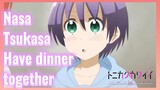 [Fly Me to the Moon]  Clips | Nasa Tsukasa Have dinner together