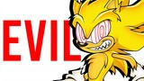 The Story Of FLEETWAY SUPER SONIC: The EVIL Original Super Sonic