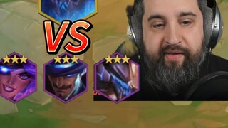Can Yunding Designer Beard's 3 three-star four-cost cards kill the God with 1 three-star five-cost c