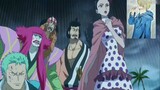 One Piece Luffy vs Mingo Overlord color high-burning clip