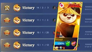 WIN EVERY SINGLE GAME USING THIS NEW AKAI "KUNG FU PANDA" SKIN! 🔥(INSANE SKILL EFFECTS) | MLBB