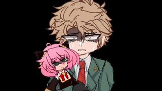 ฉันจะไม่ยิ้มอีกแล้ว SpyxFamily ตายแล้ว Anya au!! CWเลือด