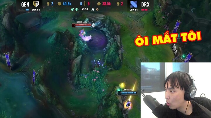 Phản ứng Doublelift về pha Tốc Biến mù mắt của Chovy - "Cái WTF gì vậy?"