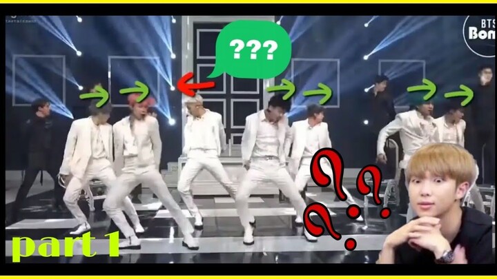 BTS Mistakes in Stage
