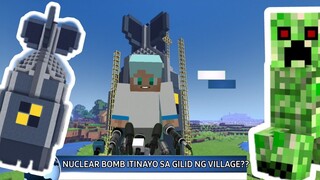 NUCLEAR BOMB SUMABOG NG DAHIL SA CREEPER (BALITANG-BALITA SA MINECRAFT NA SIRA!) | PINOY/TAGALOG