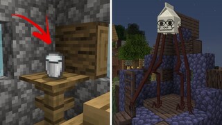 เมื่อต้อง!! หนีจากเปรตกล่องนม | Minecraft