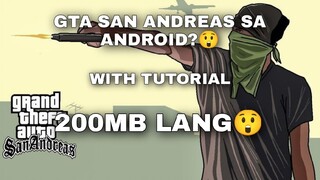 GTA SAN ANDREAS SA MOBILE? (DOWNLOAD TUTORIAL)