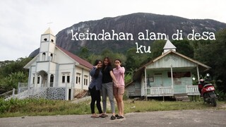 SERU ❗❗ jalan-jalan bersama gadis Dayak melingkari bukit kelam