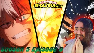 THAT WAS SO HYPE!!!! | My Hero Academia Season 5 Episode 8 Reaction