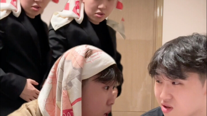 When you're born into an anime family...