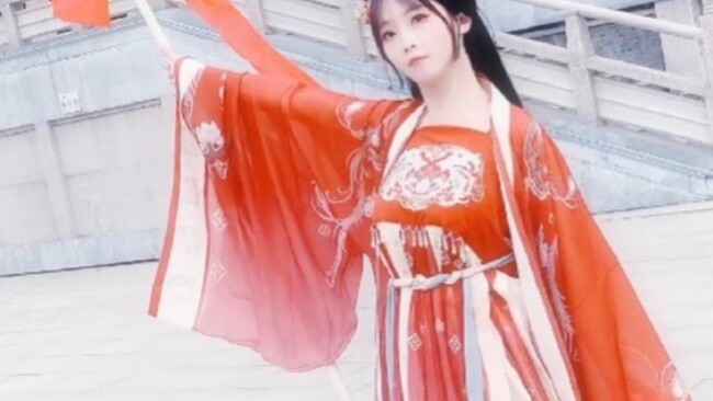 Transformed into the blazing sun, shining brightly across the world｜Zhaoyang spear dance first try!