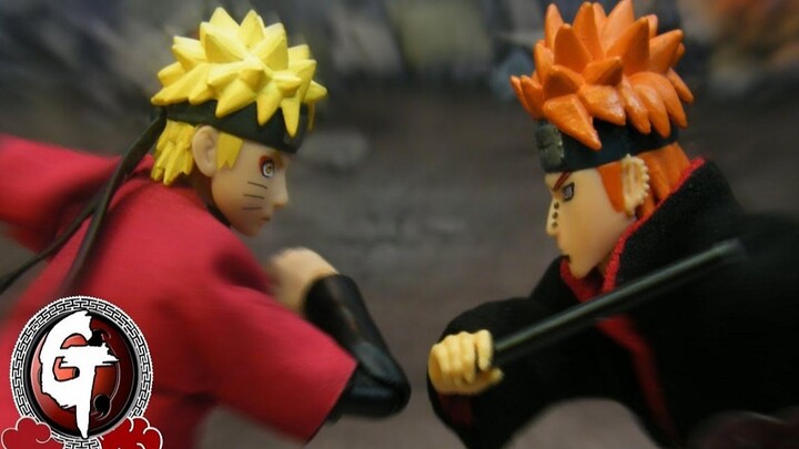 【Stop Motion Animation】Uzumaki Naruto vs. Six Paths Pain