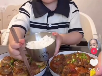 Video TikTok về bữa trưa một ngày của cậu bé được người nước ngoài xem đã đạt 750 nghìn lượt thích