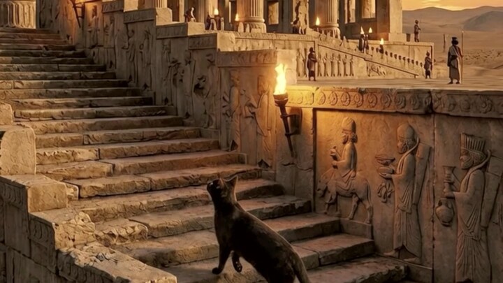 What did Persepolis look like before it burned?