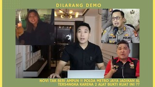 NOvi Tidak Beri Ampun Jadikan AL tersangka