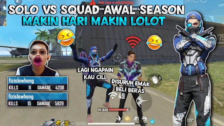 PUSH RASIO KD & RASIO HEADSHOT DI AWAL SEASON?! DAPET MUSUH YANG AFK EH MALAH GUA NYA LOLOT 🤣