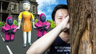 NẾU SLENDERMAN TRỐN KHỎI CĂN PHÒNG SQUID GAME CỦA CON BÚP BÊ ĐỘC ÁC | Thử Thách SlenderMan