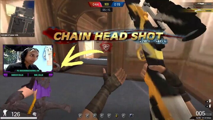 DESAFIANDO A GRAVIDADE E LEVANDO O TIME DA BC DO TR @CAMP #pointblank #jogos #ga