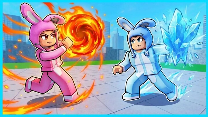 MIPAN & ZUZUZU Bertarung Kekuatan Elemental Api Vs Air! ROBLOX