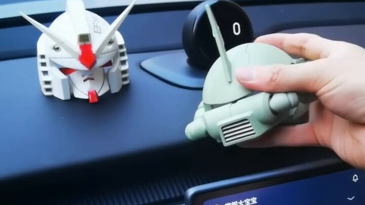 Today's unboxing, Zaku Nomi, the plastic man's Weilai must be a Gundam series helmet