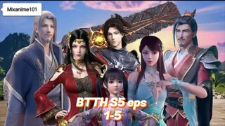 BTTH S5 eps 1-5, xiao yan n akademi jianan