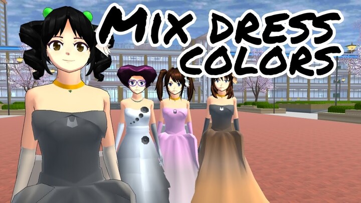 Tutorial / Simple dress to Special dress/ Sakura school simulator