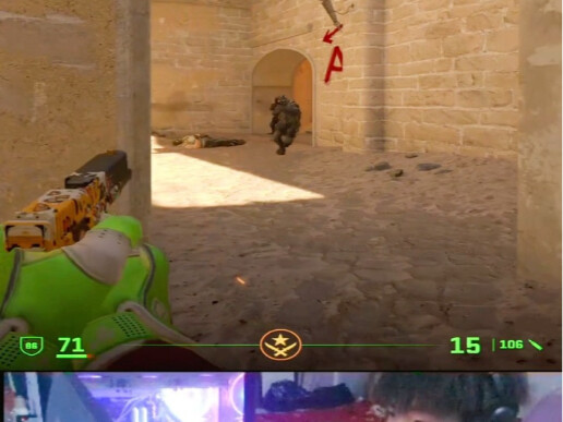 From 4000 hours of one-handed gameplay, a 1v5 endgame situation