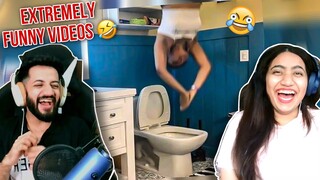 YOU LAUGH, YOU FAIL | EXTREME FUNNY COMPILATION | REACTION