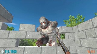 Survive in Goro Island. FPS Perspective! Animal Revolt Battle Simulator