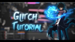 Glitch Tutorial AMV Aftereffects