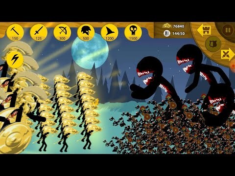 Can the GOLDEN LEGION survive wave 100+??? | Stick War Legacy