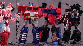 孩之宝变形金刚 镜像通天晓 反重力擎天柱 飞天虎莽撞 新艾丽塔合集定格动画