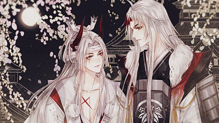 【阴阳师手书/光切】 胧月