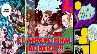 💥 DEKU Todavia QUIERE Salvar a SHIGARAKI ??😱 SHIGARAKI  Destruye TODO !!! Boku no Hero Academia 411