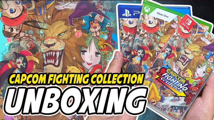 Capcom Fighting Collection (PS4/Switch/Xbox One) Unboxing