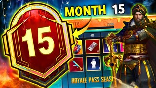 OMG 😱 M15 Royal Pass // 1 To 50 Rp // M15 ROYAL PASS PUBG MOBILE ( ROYAL PASS M15 )