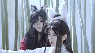 [米子mio] Thiên Quan Tứ Phúc Sói Hoa Thỏ Lian fan cos phim ngắn - tập thứ hai bảo vệ khuyết điểm