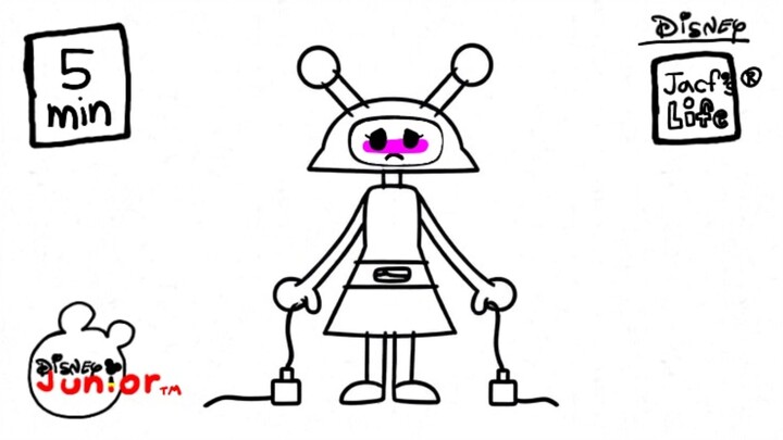 Jacf's Life - Malida Robot Stuttering (Disney Junior)